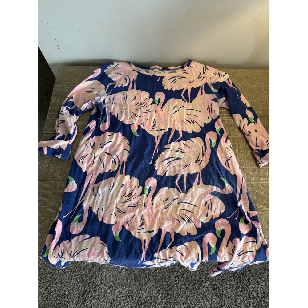 Lilly Pulitzer Girls Mini Edna Dress Gimme Some Leg Size X-LARGE